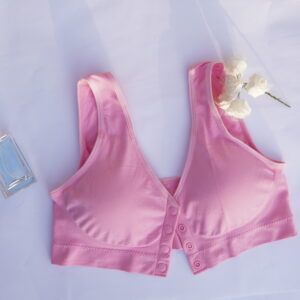 Front Open Cotton Bra for Women – Wireless Seamless Comfort Daily Wear Bra