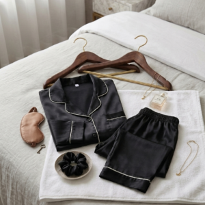 Luxury Satin Pajama Set for Women